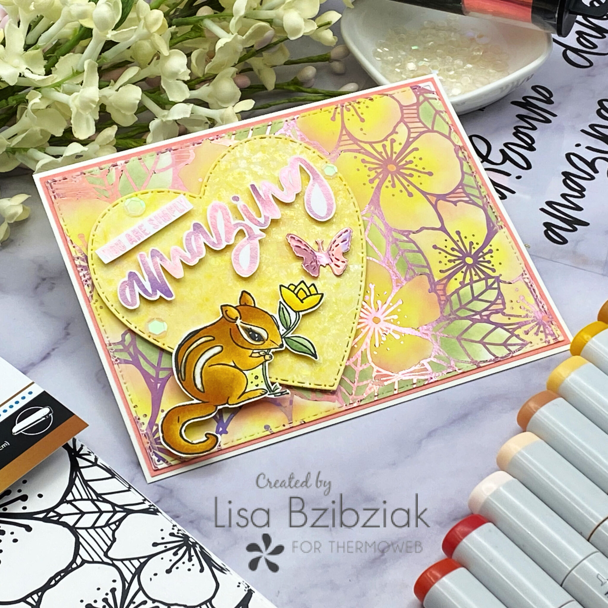 Sweet Sentiments With Unity Stamp Co Therm O Web 3263