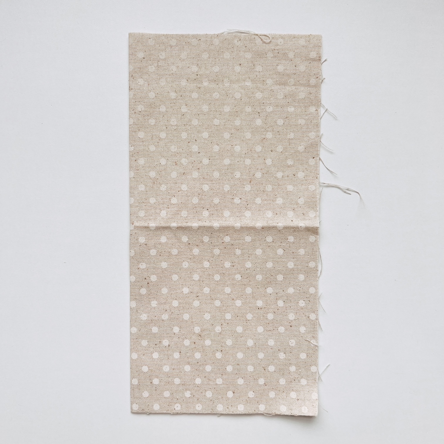 10 x 10″ cotton square folding