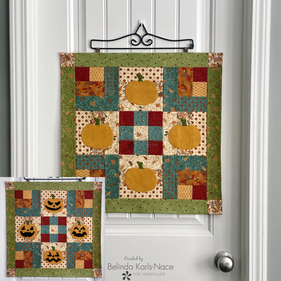 2-in-1 Pumpkin Patch Wall Hanging