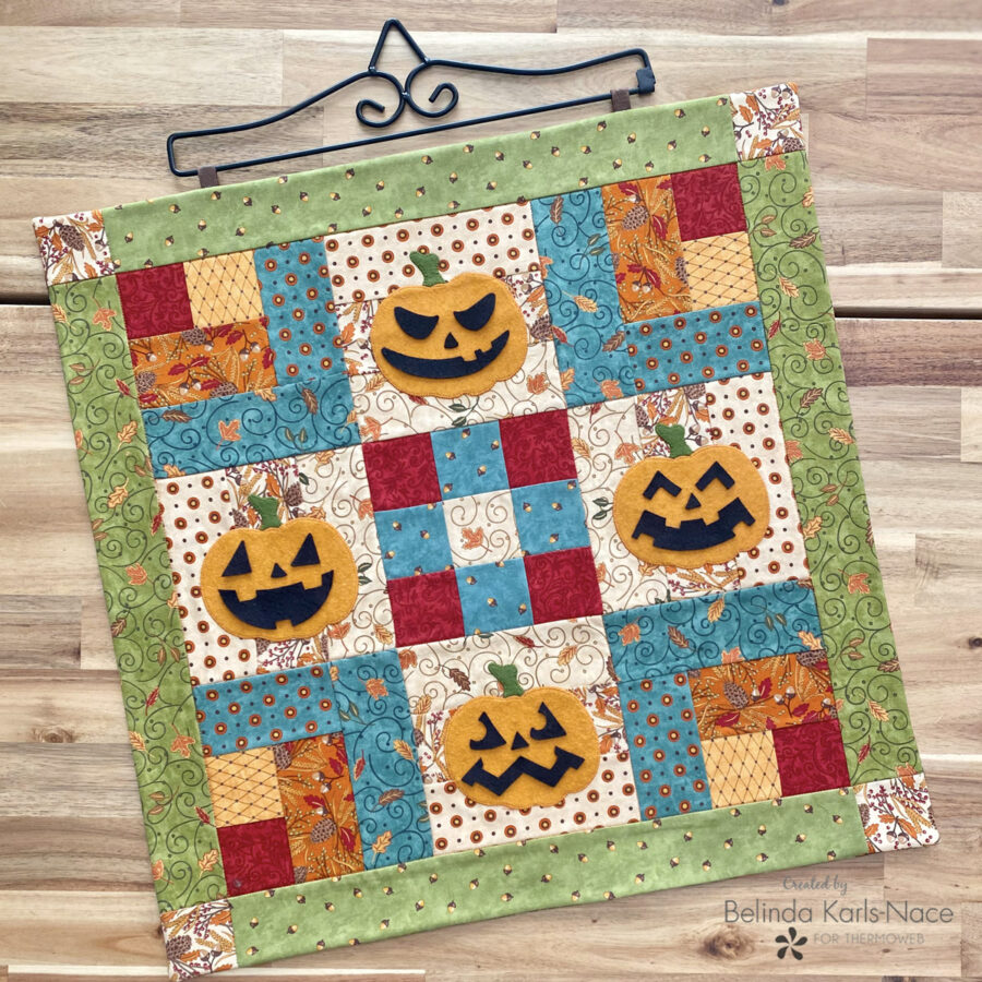 2-in-1 Pumpkin Patch Wall Hanging