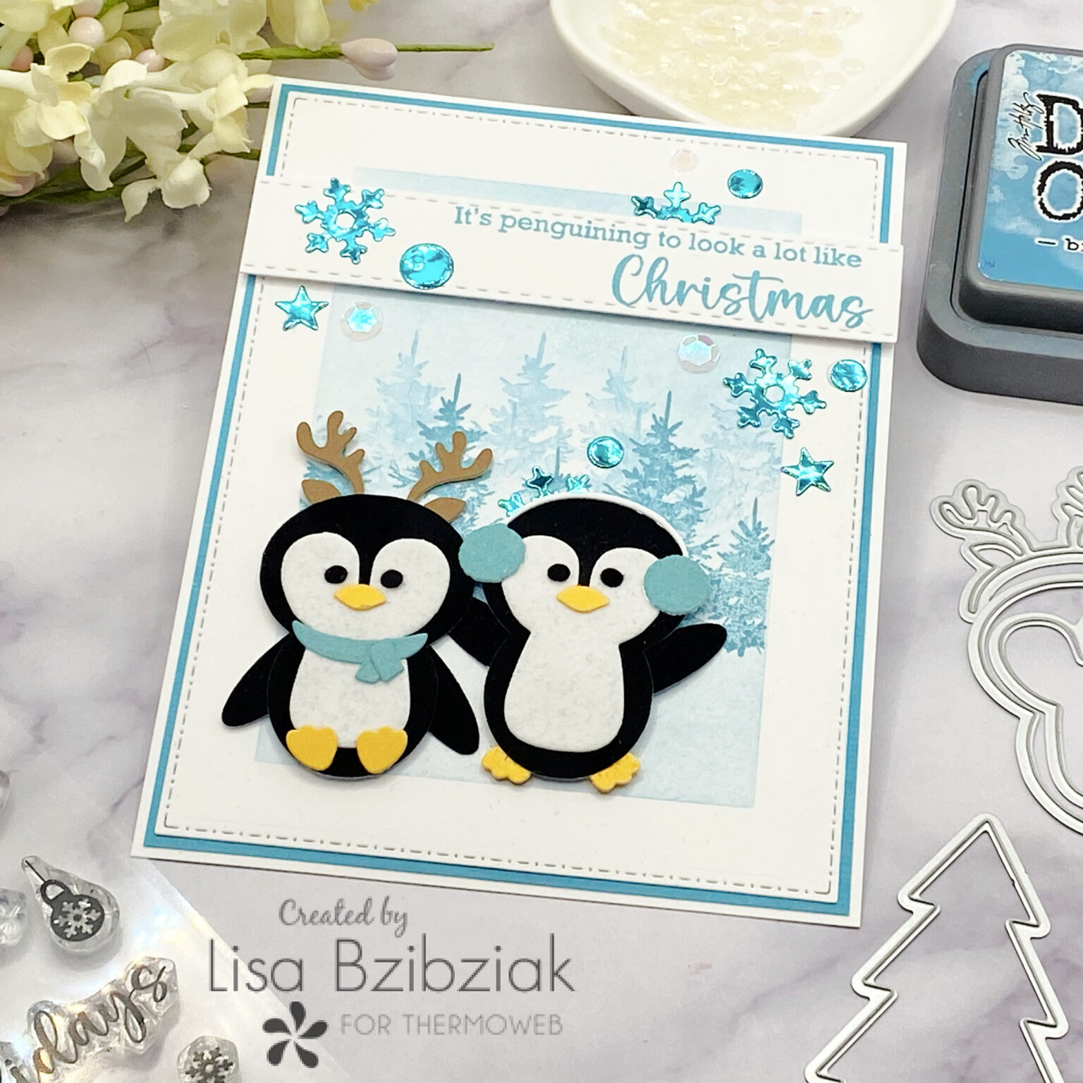 Penguin Pals NEW Thermoweb And Gina K Release Therm O Web   ThermOWeb Lisa Bzibziak 10.16.23d 1536x1536 