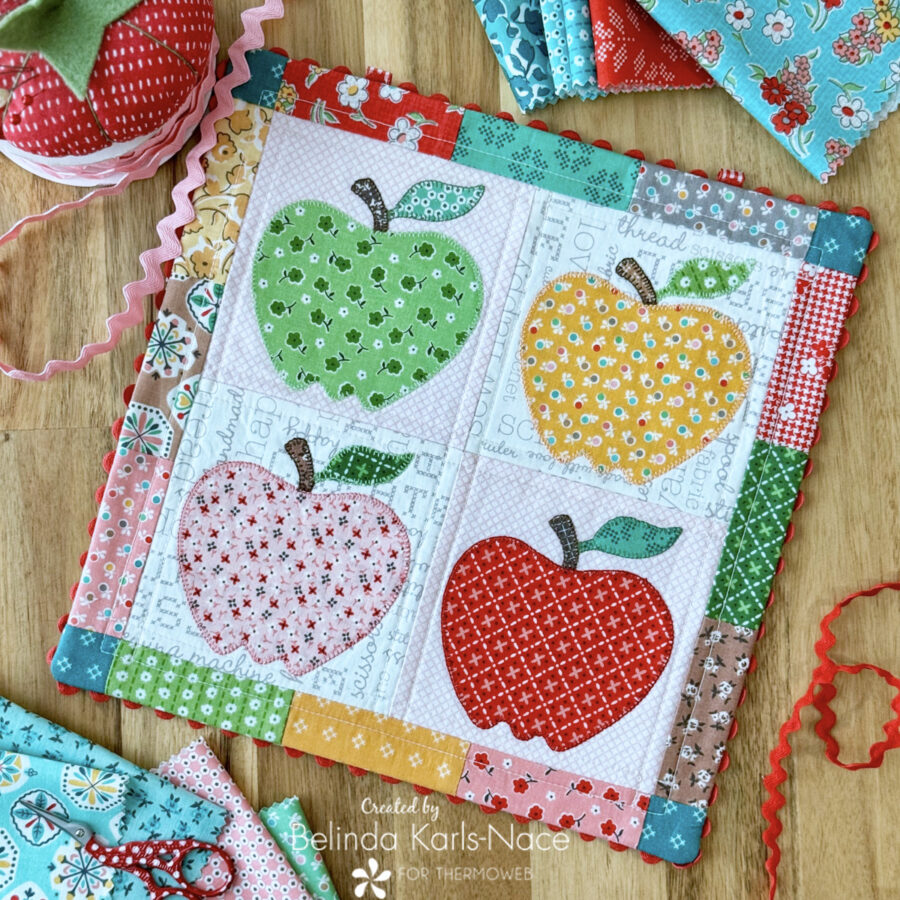 Freshly Picked Mini Quilt – A Project for the Therm O Web Blog