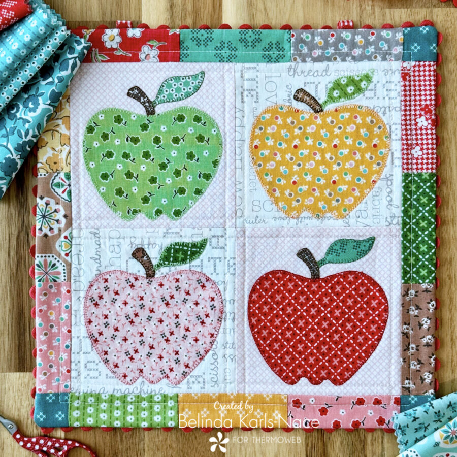 Freshly Picked Mini Quilt – A Project for the Therm O Web Blog