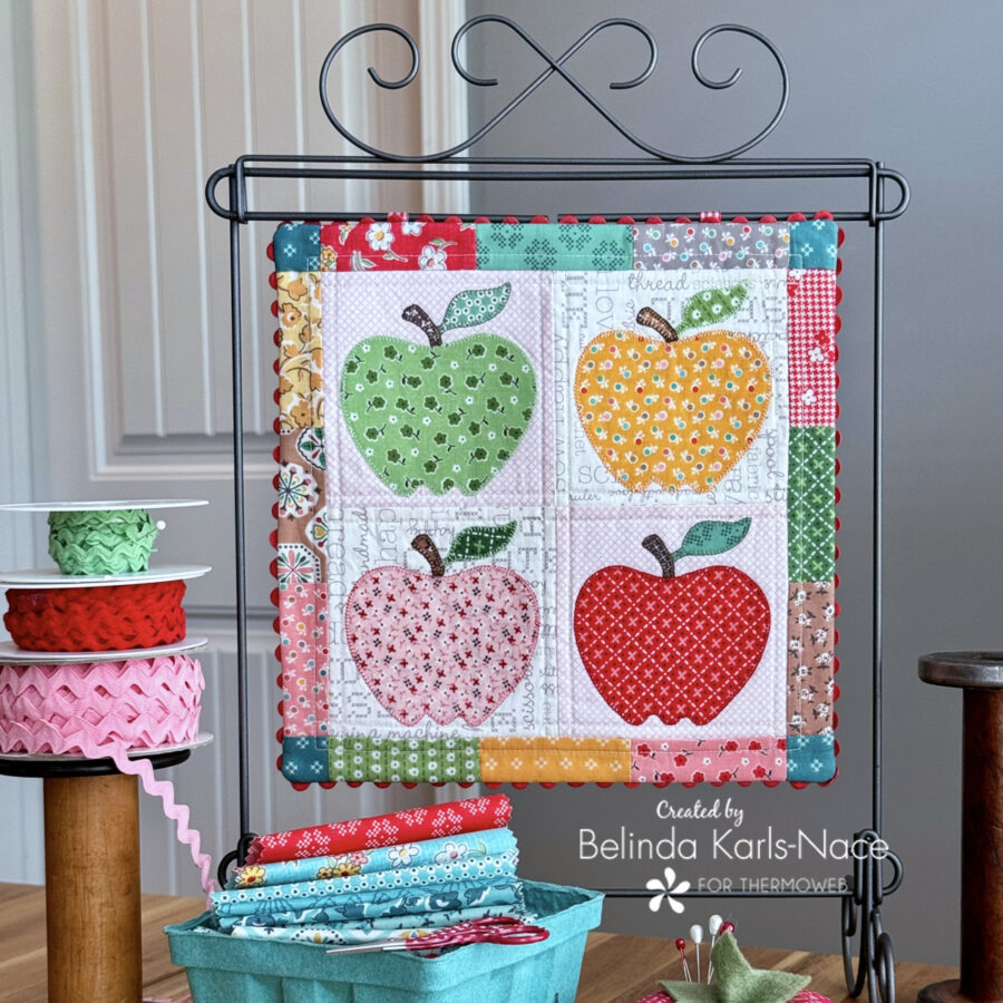 Freshly Picked Mini Quilt – A Project for the Therm O Web Blog