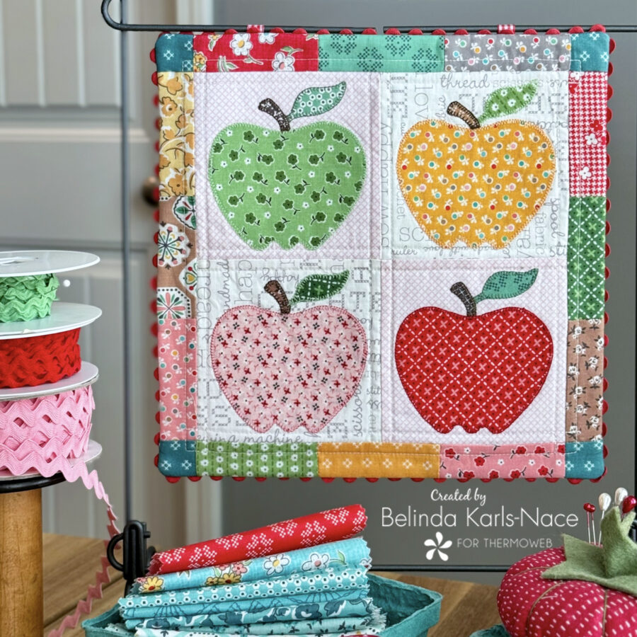 Freshly Picked Mini Quilt – A Project for the Therm O Web Blog