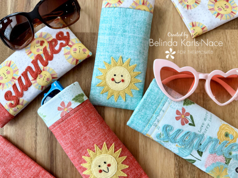 Sunny Sunglass Case - A Project for the Therm O Web Blog