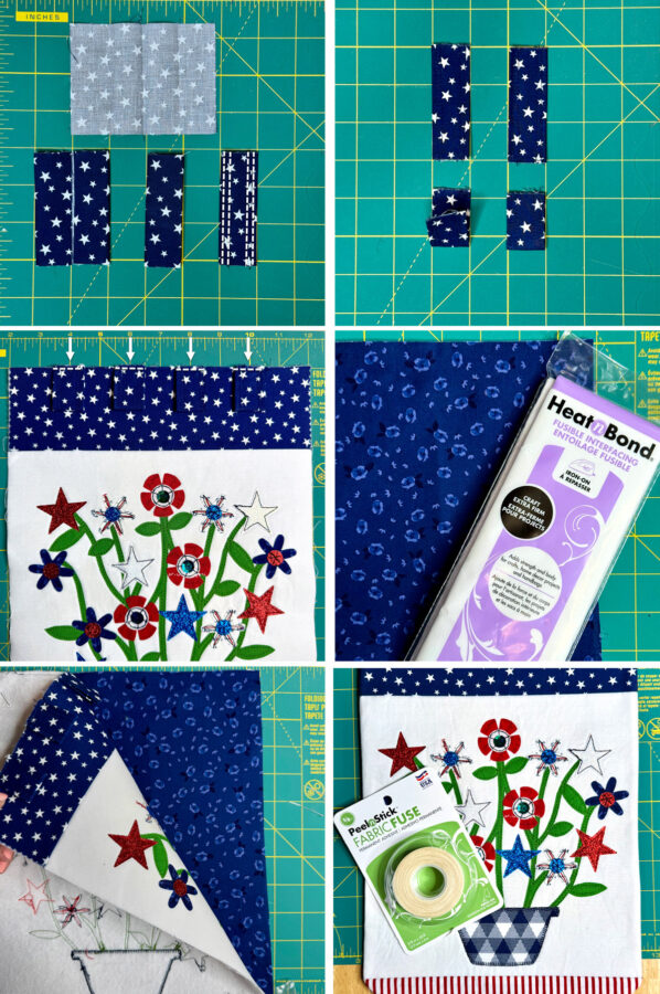 Final assembly of the Sparkle Bouquet Banner